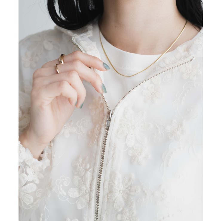 レースシアーパーカー レディース 春 | WEGO【WOMEN】 | 詳細画像3 