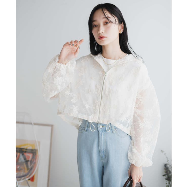 レースシアーパーカー レディース 春 | WEGO【WOMEN】 | 詳細画像12 