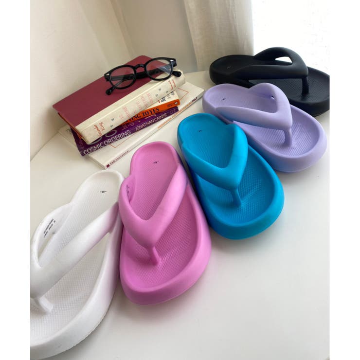 カラーフリップサンダルレディース 春  夏[品番：WG010087306]｜WEGO【WOMEN】（ウィゴー）のレディースファッション通販｜SHOPLIST（ショップリスト）