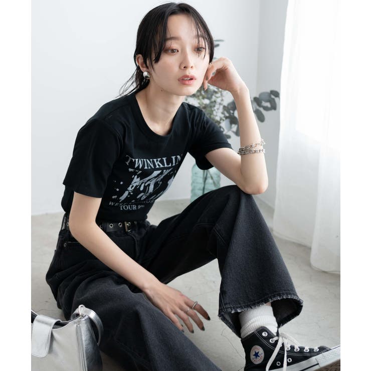 フォトプリントちびT レディース 春[品番：WG010087436]｜WEGO【WOMEN
