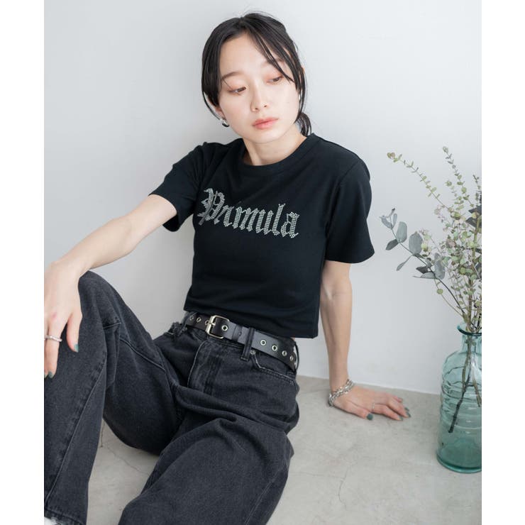 ラインストーンちびT レディース 春[品番：WG010087437]｜WEGO