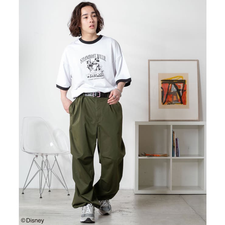 別注DisneyリンガーTシャツ メンズ レディース | WEGO【WOMEN】 | 詳細画像7 