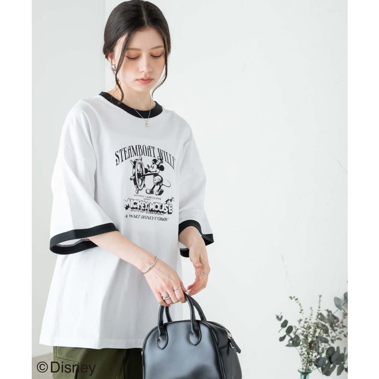別注DisneyリンガーTシャツ メンズ レディース | WEGO【WOMEN】 | 詳細画像16 