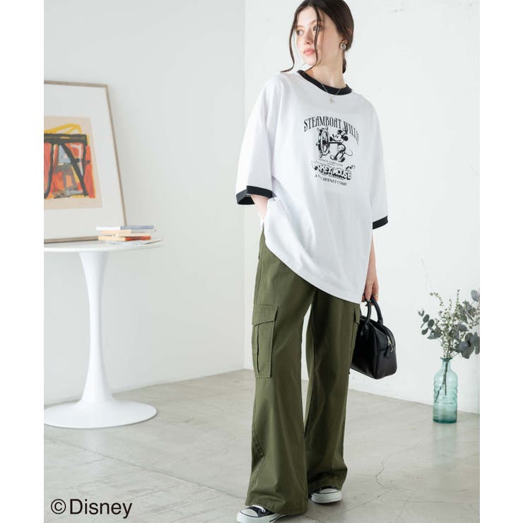 別注DisneyリンガーTシャツ メンズ レディース | WEGO【WOMEN】 | 詳細画像18 