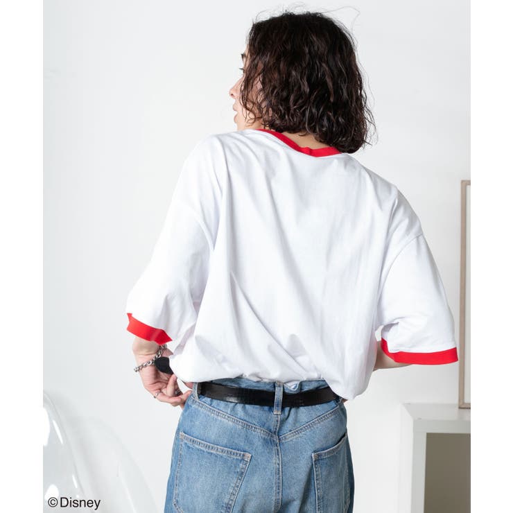 別注DisneyリンガーTシャツ メンズ レディース | WEGO【WOMEN】 | 詳細画像19 