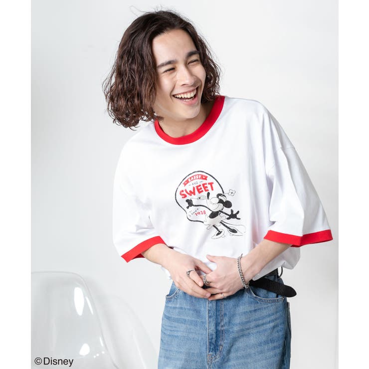 別注DisneyリンガーTシャツ メンズ レディース | WEGO【WOMEN】 | 詳細画像21 