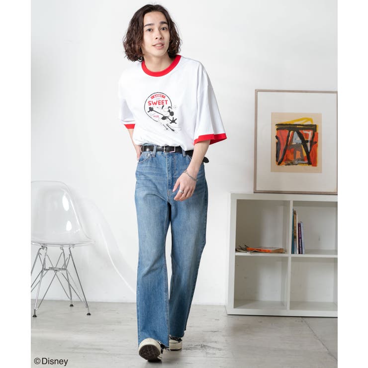 別注DisneyリンガーTシャツ メンズ レディース | WEGO【WOMEN】 | 詳細画像22 