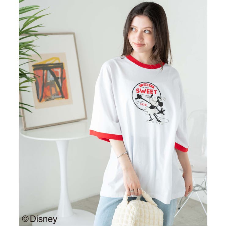 別注DisneyリンガーTシャツ メンズ レディース | WEGO【WOMEN】 | 詳細画像23 