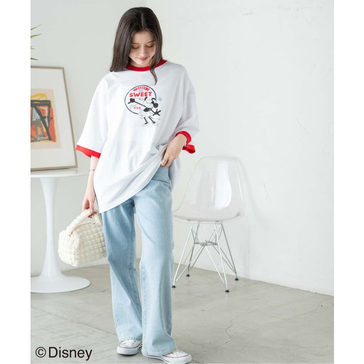 別注DisneyリンガーTシャツ メンズ レディース | WEGO【WOMEN】 | 詳細画像25 