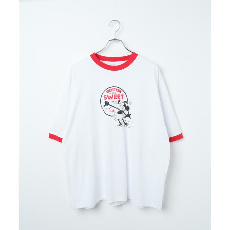 別注DisneyリンガーTシャツ メンズ レディース | WEGO【WOMEN】 | 詳細画像33 
