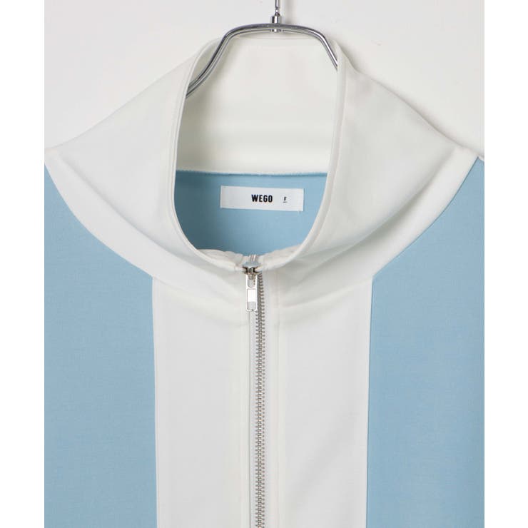ベルト付きバイカラージャージ レディース 春 | WEGO【WOMEN】 | 詳細画像10 