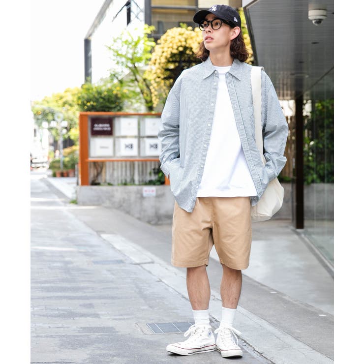 【3サイズ展開:S～Lサイズ】チノイージーショーツ パンツ ストリート | WEGO【MEN】 | 詳細画像23 