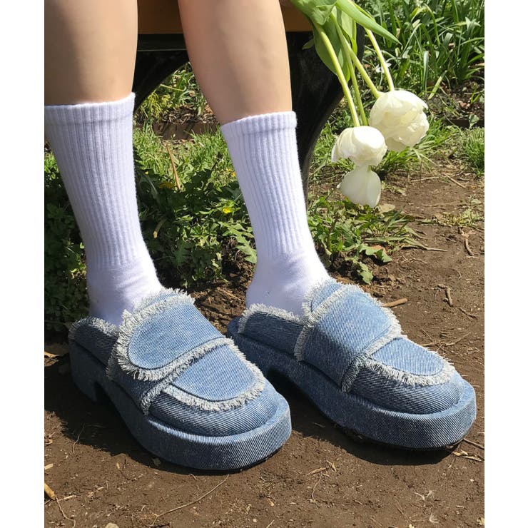 フリンジデニムサンダル レディース 秋 | WEGO【WOMEN】 | 詳細画像3 