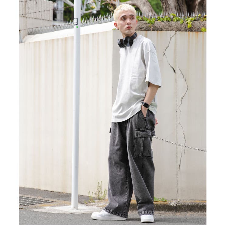 デニムカーゴパンツ メンズ レディース[品番：WG010087811