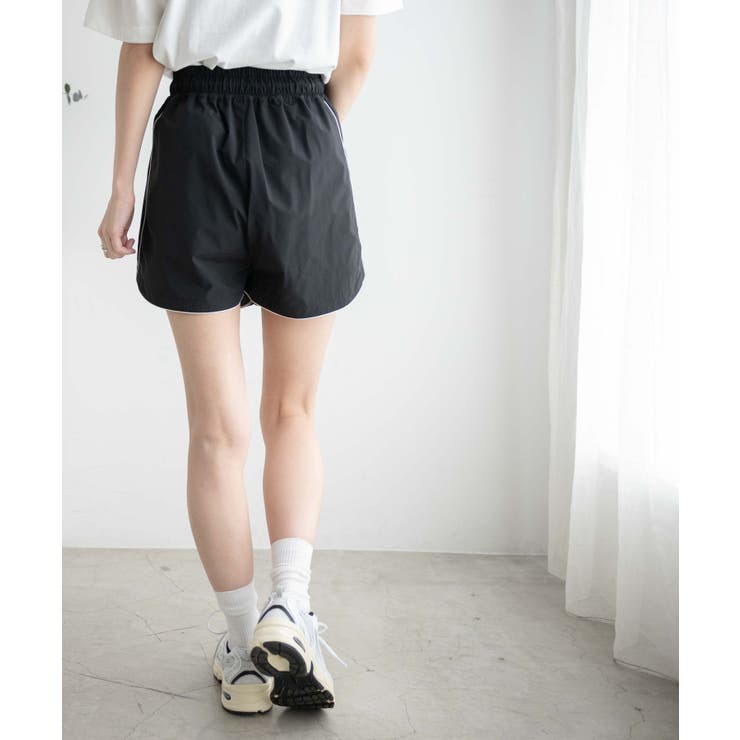 パイピングランニングショーツ レディース 春[品番：WG010087848