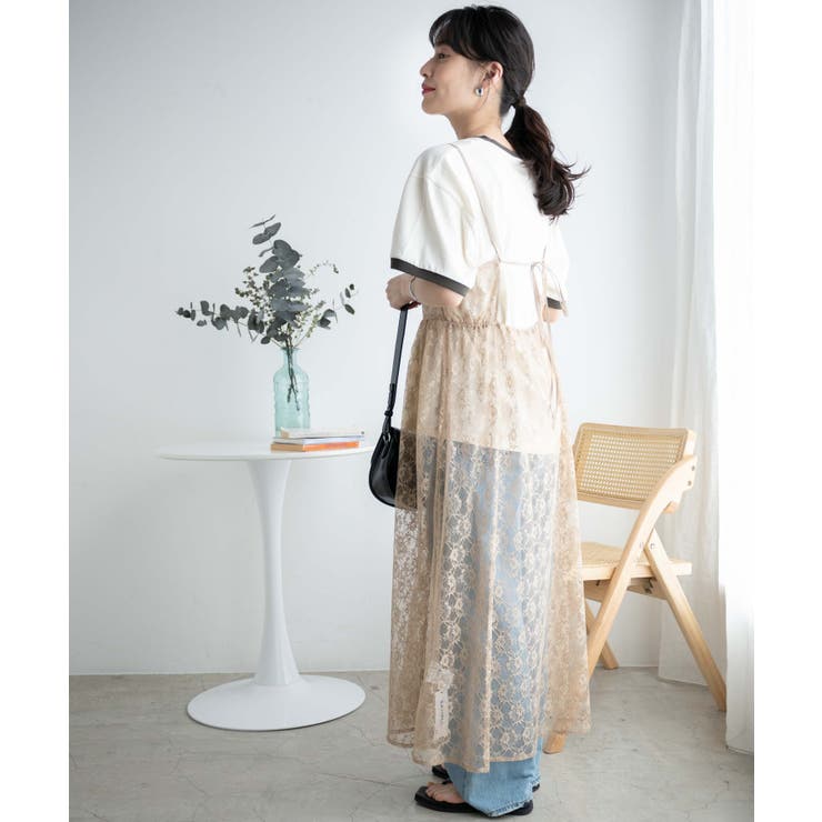 フラワーレースキャミワンピース[品番：WG010087858]｜WEGO【WOMEN