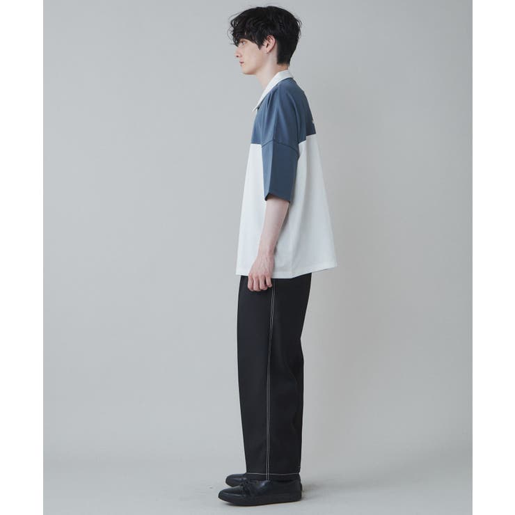ドルマンポンチ ハーフZIPプルオーバー(S) メンズ[品番：WG010088041