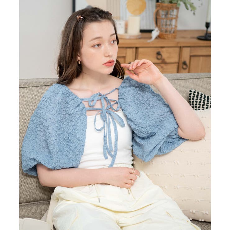 原宿 シースルートップス dazzlin wego
