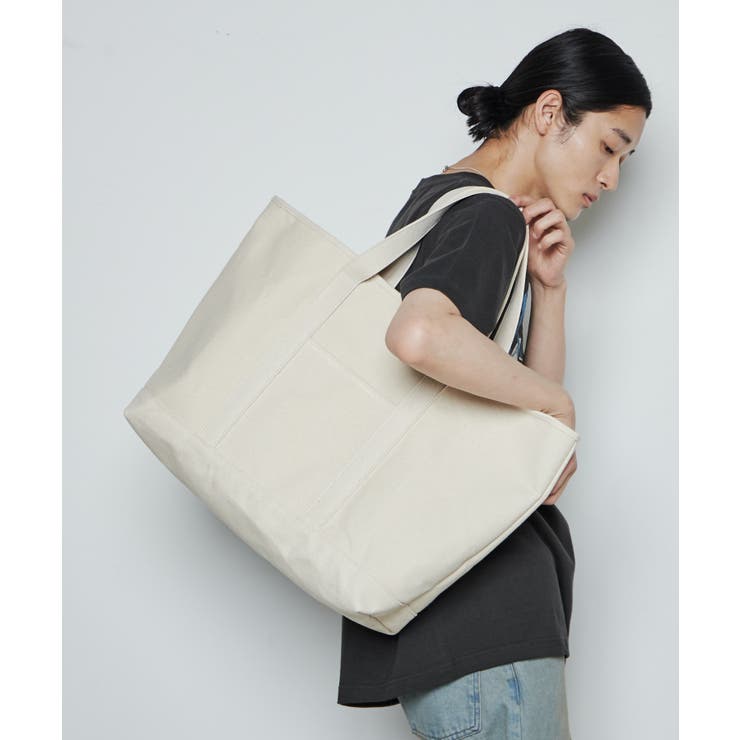 2WAYキャンバストートバッグ[品番：WG010088100]｜WEGO【MEN