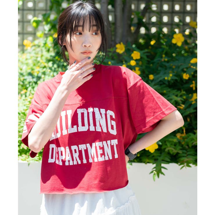 フットボールショートT レディース 春[品番：WG010088239]｜WEGO