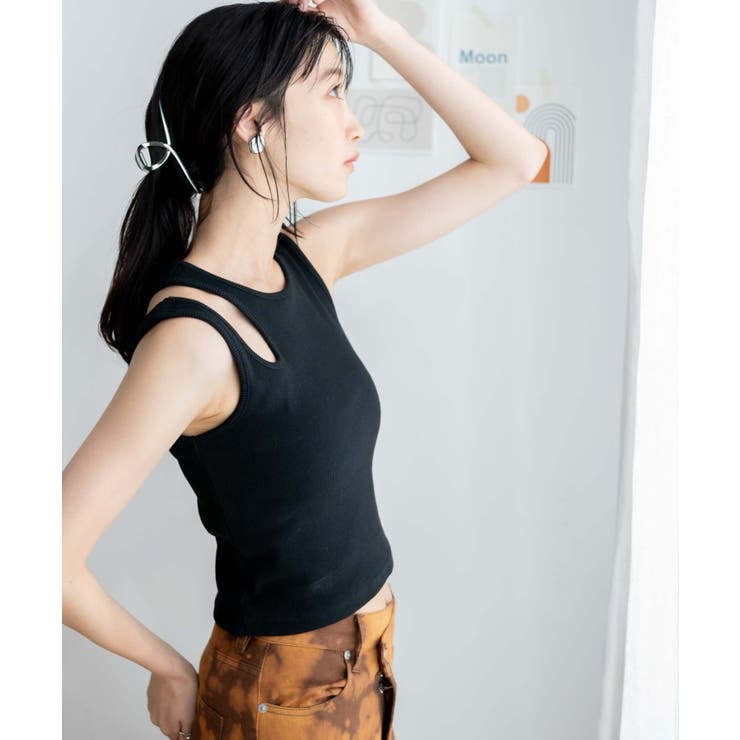 カットアウトショルダータンク レディース 春 | WEGO【WOMEN】 | 詳細画像8 