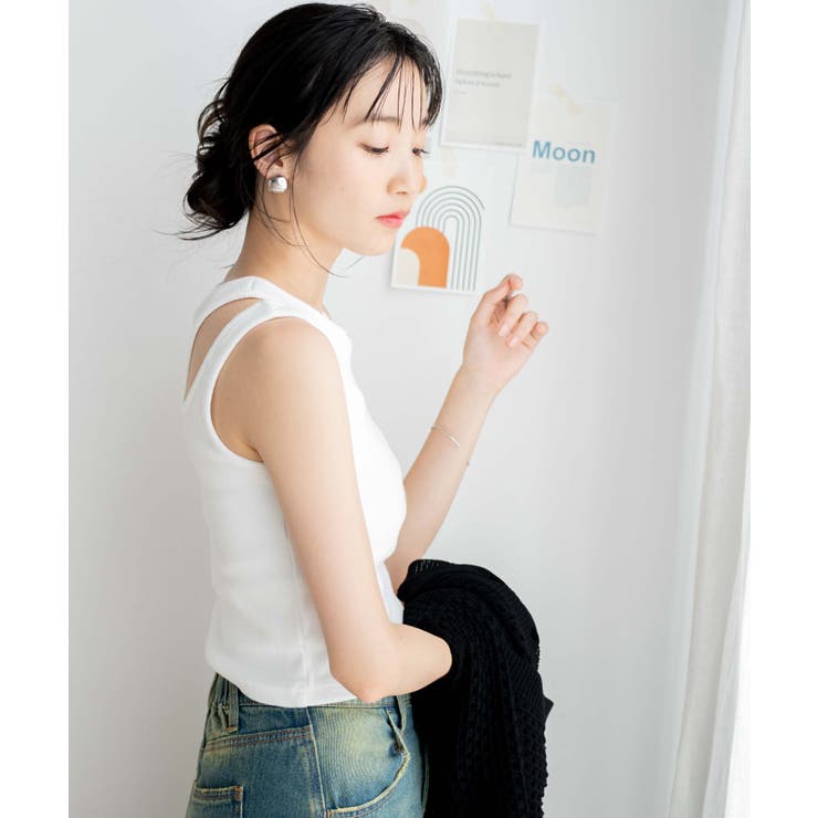 カットアウトショルダータンク レディース 春 | WEGO【WOMEN】 | 詳細画像16 
