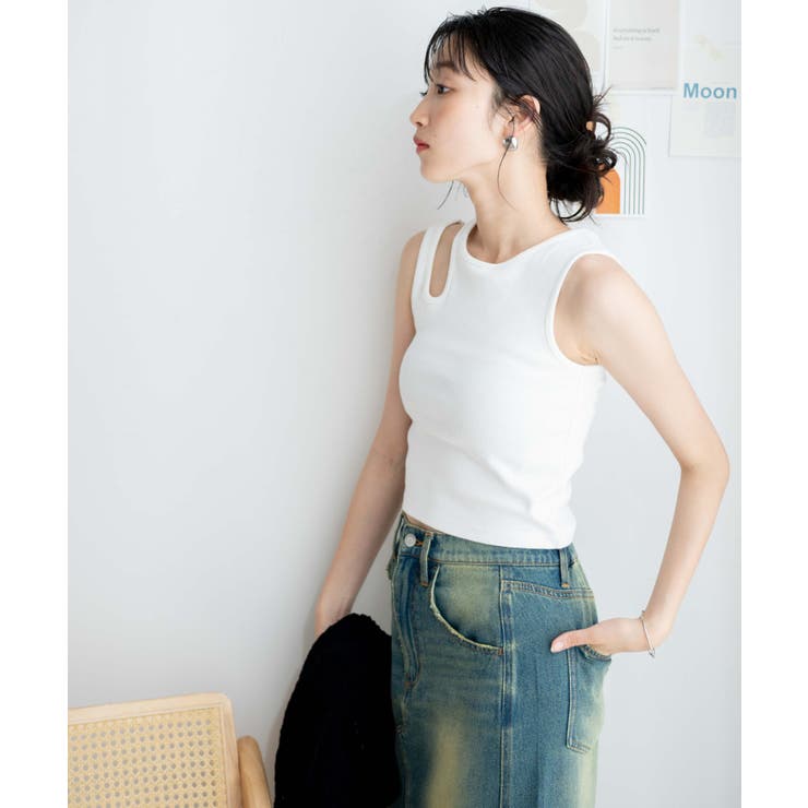 カットアウトショルダータンク レディース 春 | WEGO【WOMEN】 | 詳細画像19 