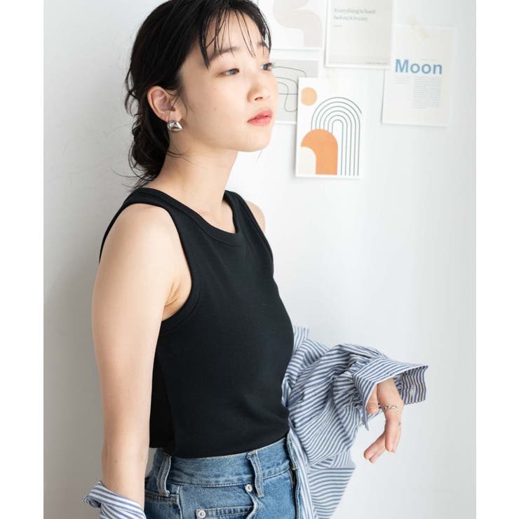 シンプルリブタンクトップ レディース 春[品番：WG010088274]｜WEGO