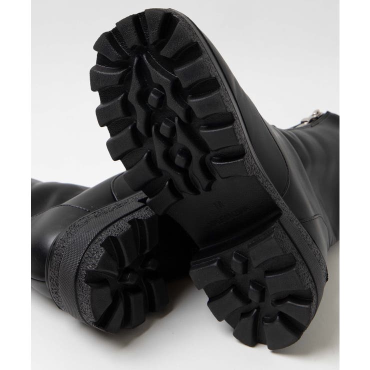フロントZIPショートブーツ レディース 秋[品番：WG010088303
