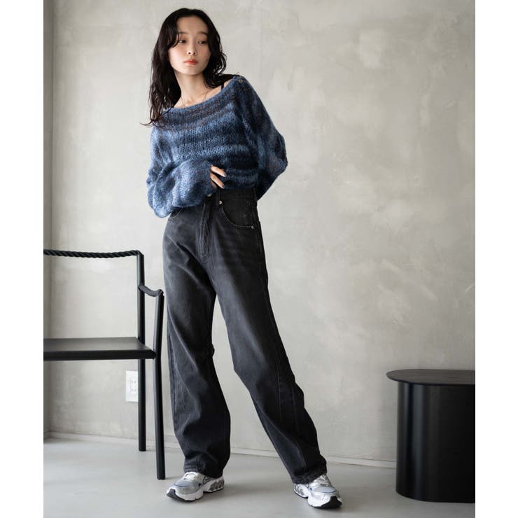 LOEWE / センタープリーツレザーパンツ　ネイビー　レディース　ヴィンテージ 2025年最新】ロエベ レザーパンツの人気アイテム - メルカリ