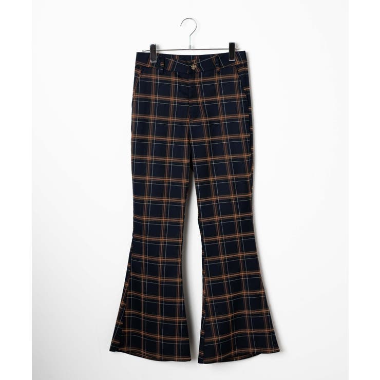 チェックフレアスラックス レディース 秋 | WEGO【WOMEN】 | 詳細画像18 