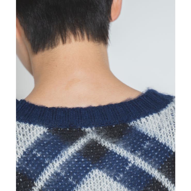 モヘアライク総柄BIGプルオーバー メンズ レディース | WEGO【MEN】 | 詳細画像12 