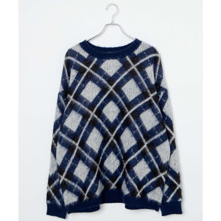 モヘアライク総柄BIGプルオーバー メンズ レディース | WEGO【MEN】 | 詳細画像26 