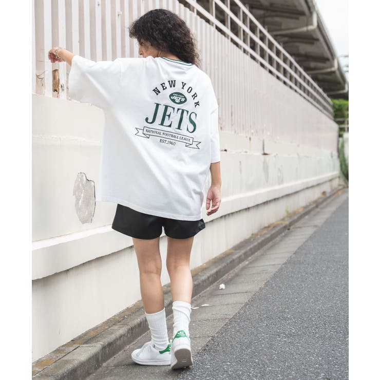 別注 NFL バック刺繍Tシャツ[品番：WG010088445]｜WEGO【MEN