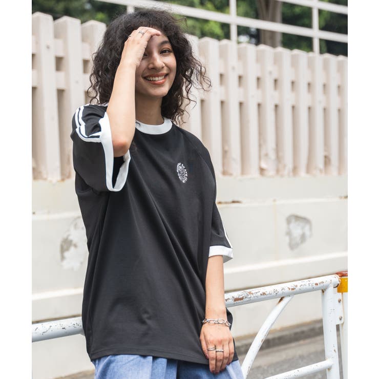 ラインスリーブリンガーT メンズ レディース[品番：WG010088446]｜WEGO