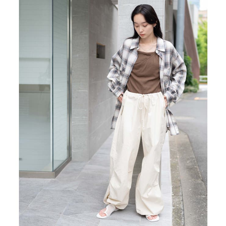 チェックBIGシャツ レディース 秋 | WEGO【WOMEN】 | 詳細画像13 