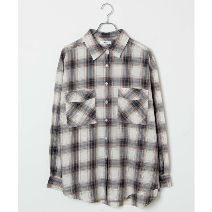チェックBIGシャツ レディース 秋 | WEGO【WOMEN】 | 詳細画像23 