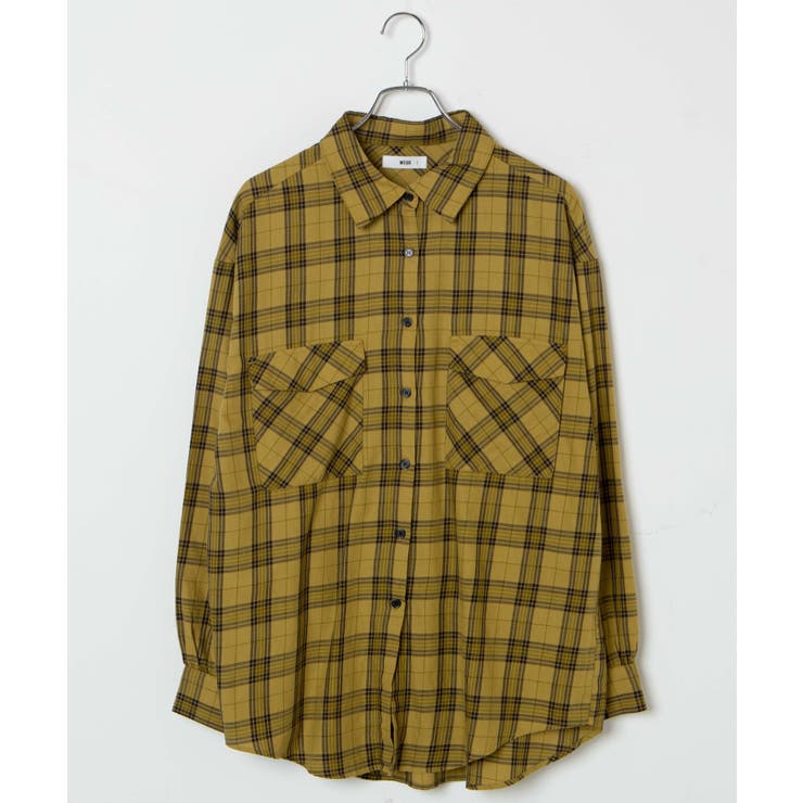 チェックBIGシャツ レディース 秋 | WEGO【WOMEN】 | 詳細画像24 