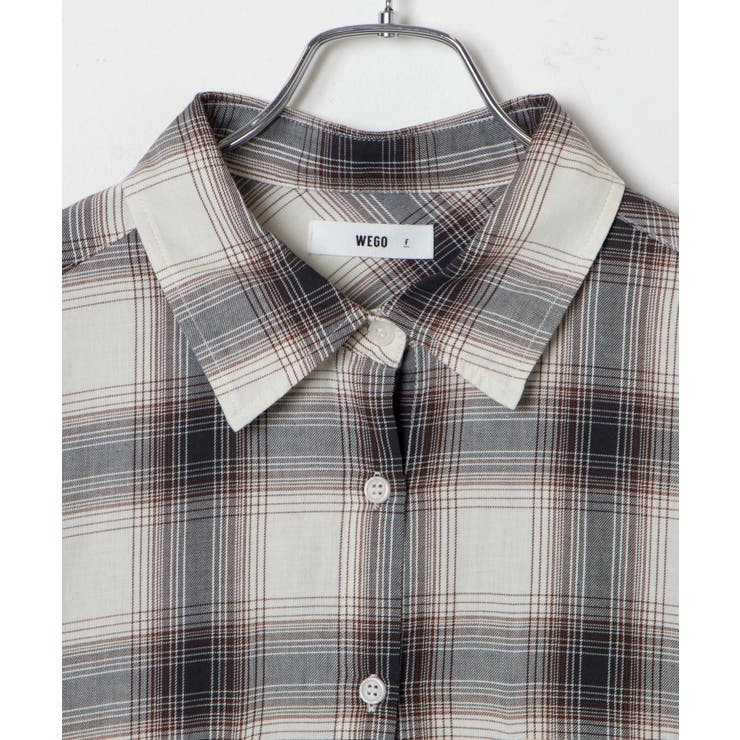 チェックBIGシャツ レディース 秋 | WEGO【WOMEN】 | 詳細画像26 