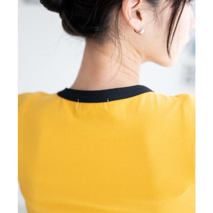 VICOLO 売れ筋商品|||ヴィコロ Tシャツ トップス レディース Tops Yellow ビビッドレディ VIVIDLADY トップス レディース 春夏 スクエア