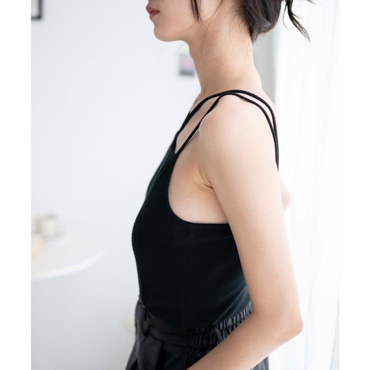 GWセール！5/9迄INVEL インヴェル キャミソール　カップ付き　XLサイズ ブラトップ | イオンスタイルオンライン 衣料品・暮らしの品を