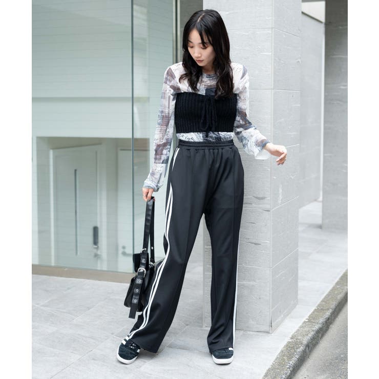 トラックパンツ レディース 秋[品番：WG010088484]｜WEGO【WOMEN