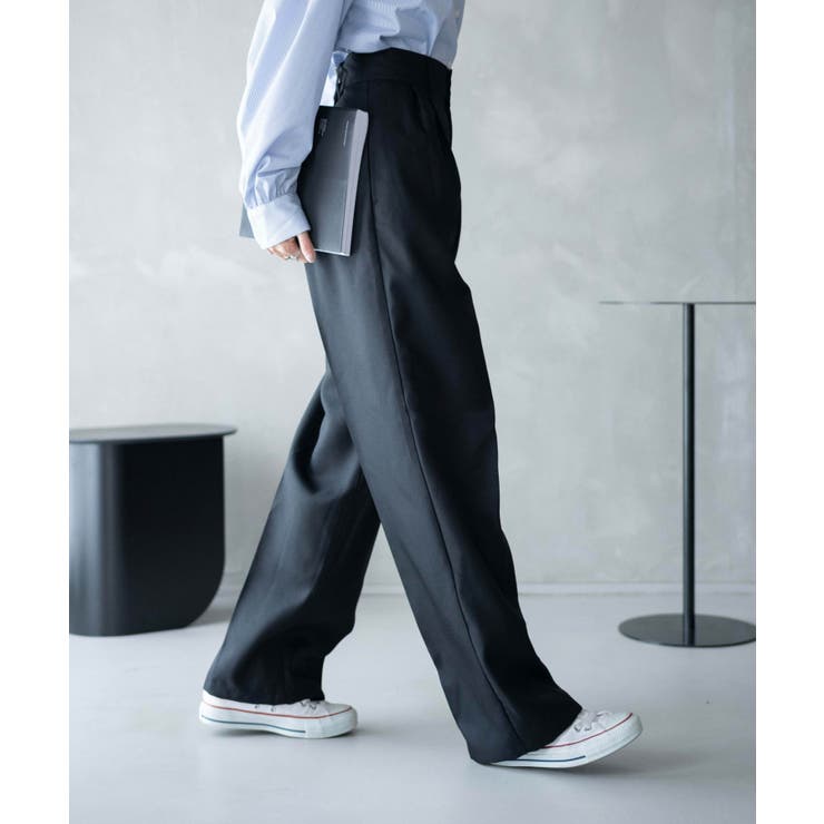 ハイウエストセンタープレスワイドパンツ レディース  秋[品番：WG010088559]｜WEGO【WOMEN】（ウィゴー）のレディースファッション通販｜SHOPLIST（ショップリスト）