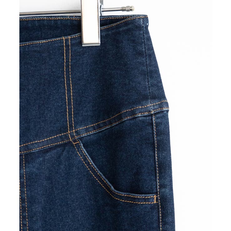 【タグ付き】Louere ルエレ　ストレッチフレアデニムパンツ ルエレ（Louere）/Louere ストレッチフレアデニムパンツ