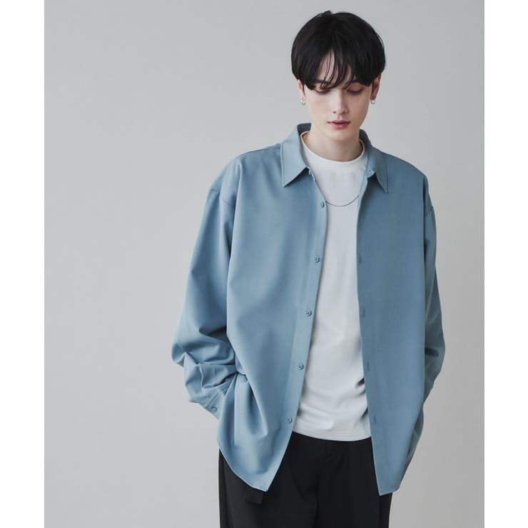 suavele トロミシャツ　ネイビー T-SHIRT | SUAVELE