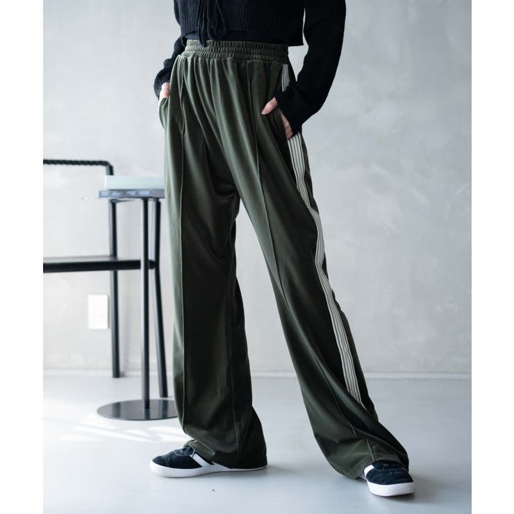 STARTER BLACK LABEL パンツ ベロア トラックパンツ / Velour