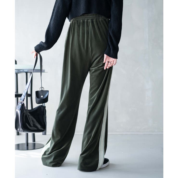 ベロアトラックパンツレディース 韓国 韓国ファッション[品番：WG010088603]｜WEGO【WOMEN】（ウィゴー）のレディース ファッション通販｜SHOPLIST（ショップリスト）