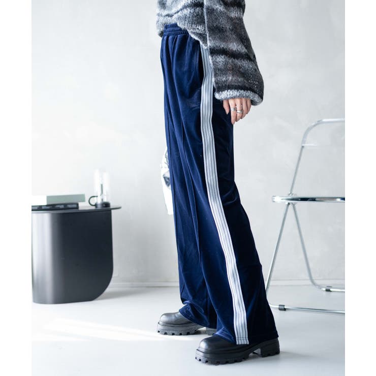 ベロアトラックパンツレディース 韓国  韓国ファッション[品番：WG010088603]｜WEGO【WOMEN】（ウィゴー）のレディースファッション通販｜SHOPLIST（ショップリスト）