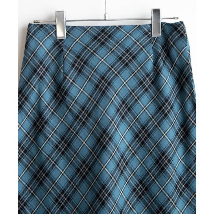 バイアスチェックスカート レディース 秋[品番：WG010088678
