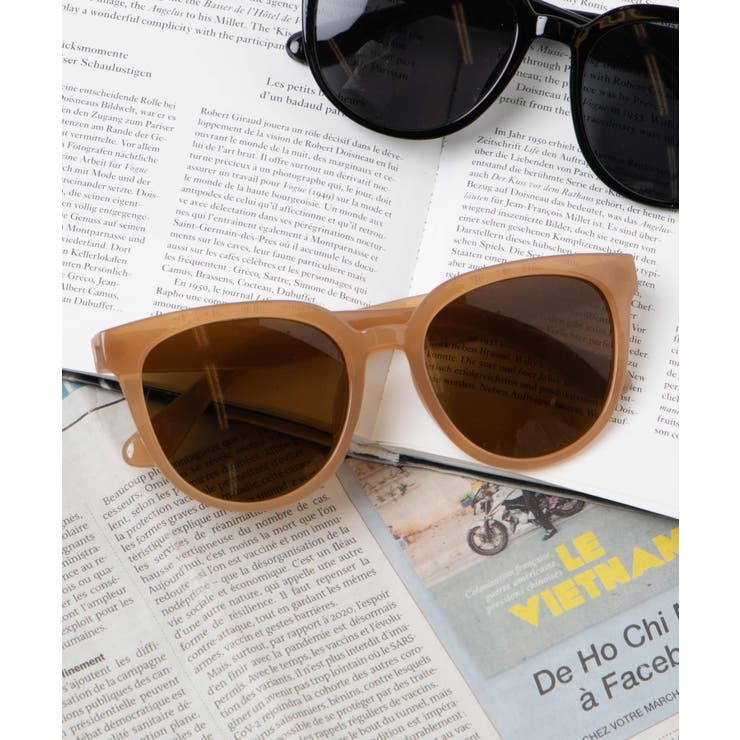 ブラウン | ボストンフレームアイウェア レディース 韓国 韓国ファッション | WEGO【WOMEN】